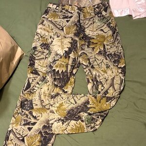 Kids Camouflage Print Casual Pants